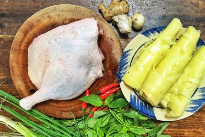 Nguyên liệu làm lẩu cá tầm