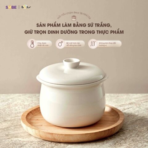 Cách Nấu Cơm Nát Bằng Nồi Nấu Chậm Thơm Ngon, Đủ Dưỡng Chất