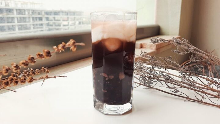 Chè đậu đen nước cốt dừa bột báng