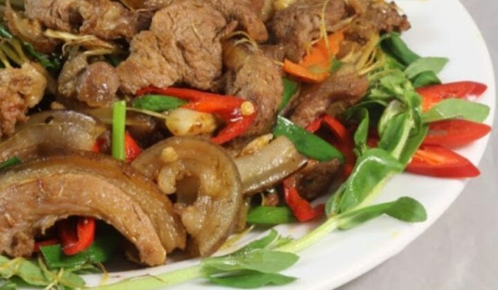 Thịt bê xào lăn ngon, một trong những cách nấu thịt bê ngon được yêu thích