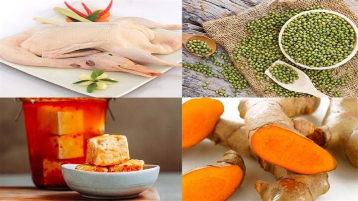 Nguyên liệu món ăn cháo cối vịt xiêm