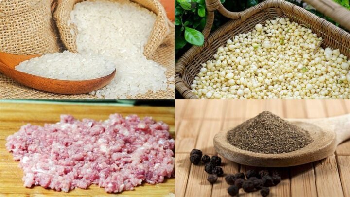 Củ nén (hành tăm) tươi ngon, nguyên liệu chính của món cháo hành tăm