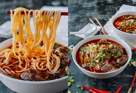 bun bo sot vang