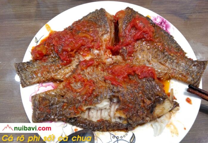 Cá rô phi sốt cà chua thơm ngon đậm đà