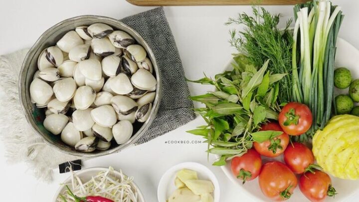 Chi tiết các bước nấu canh ngao cà chua ngon miệng, dễ làm
