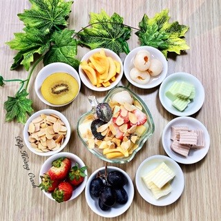 Cách làm chè khúc bạch trái cây đơn giản, món tráng miệng