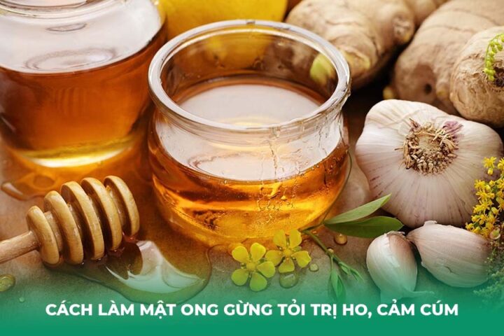 cach lam mat ong gung toi tri ho 1