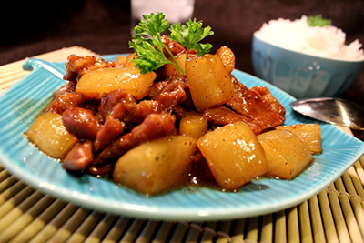 cach lam thit lon kho cu cai