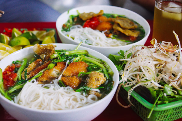 cach nau bun ca ro dong hai duong