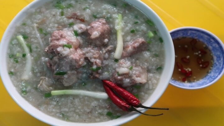 Cháo gân bò dinh dưỡng
