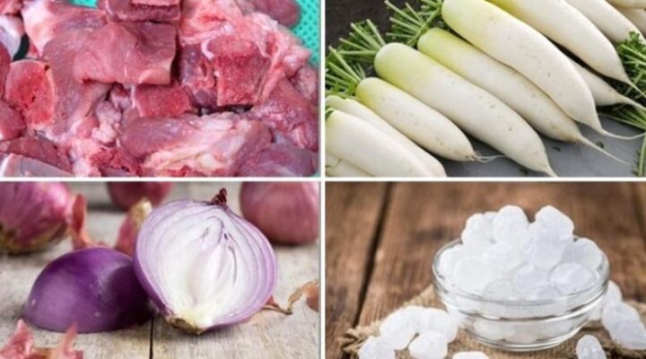 Nguyên liệu cần chuẩn bị cho cách nấu nước dùng xương heo trong veo
