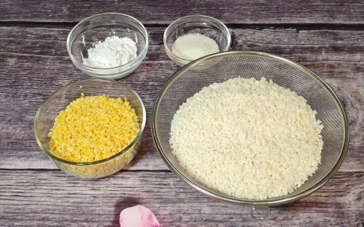 Nguyên liệu nấu xôi vò ngon bằng nồi cơm điện