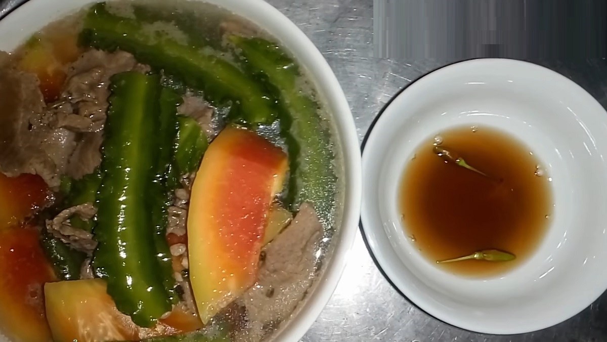Thịt trâu hầm đu đủ thơm ngon, món ăn bổ dưỡng cho gia đình