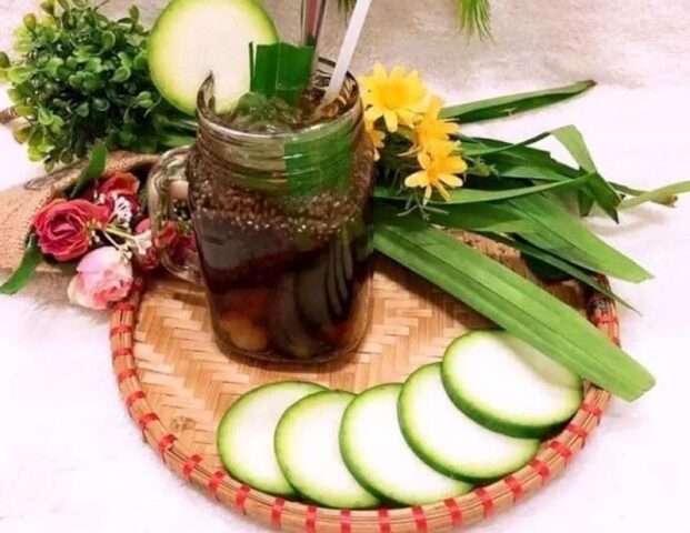 Trà bí đao với la hán quả giải nhiệt thanh lọc cơ thể