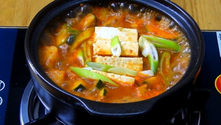Canh đậu tương siêu đơn giản