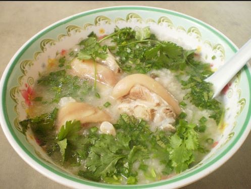 Cháo cá giò heo thơm ngon bổ dưỡng