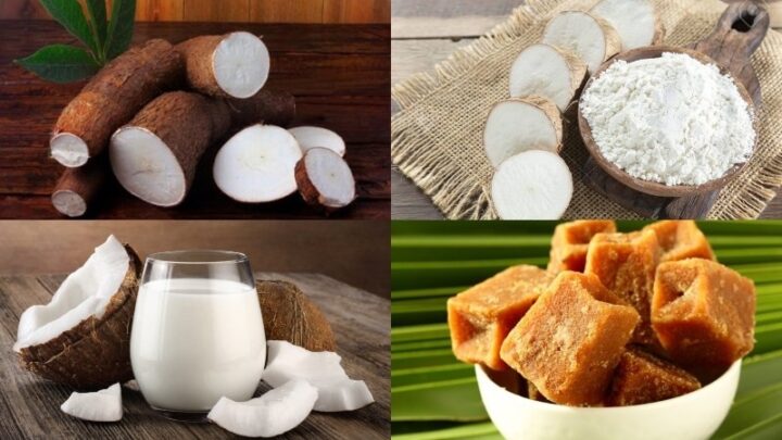 Nguyên liệu món ăn chè sắn mochi