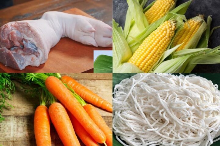 Bánh canh giò heo thơm ngon, bổ dưỡng cho bé, là cách nấu bánh canh cho bé giàu dinh dưỡng