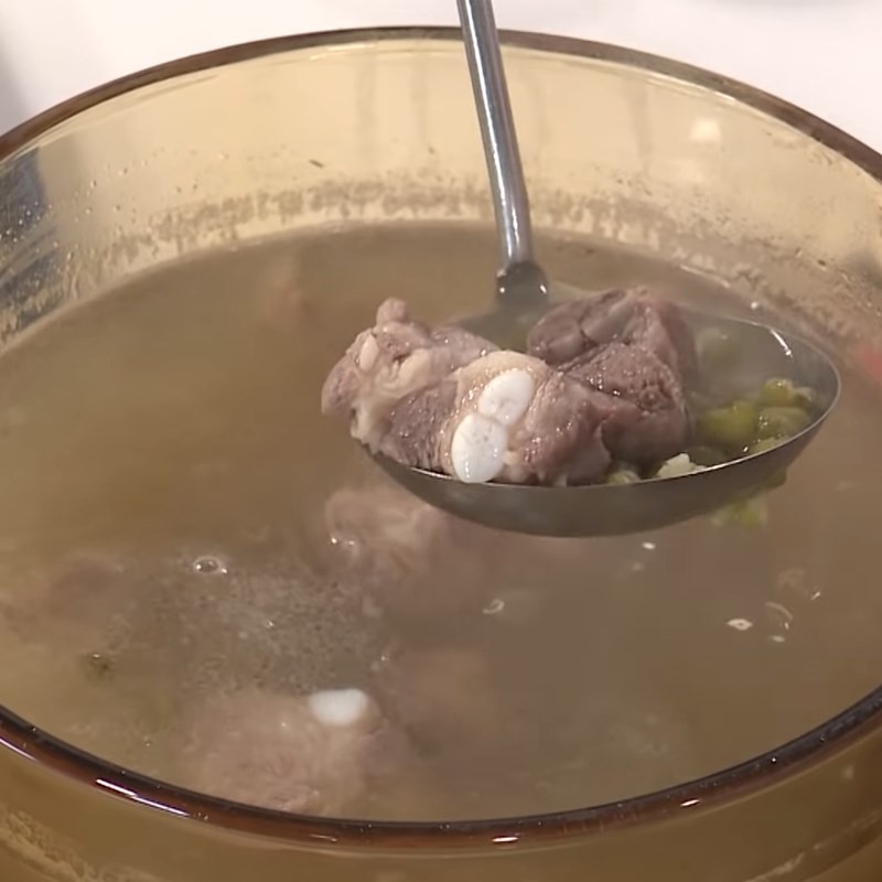 Cách nấu canh nha đam nấu sườn non thơm ngon