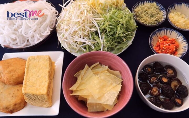 huong dan 2 cach nau bun chay rau cu don gian cuc ngon mieng 1