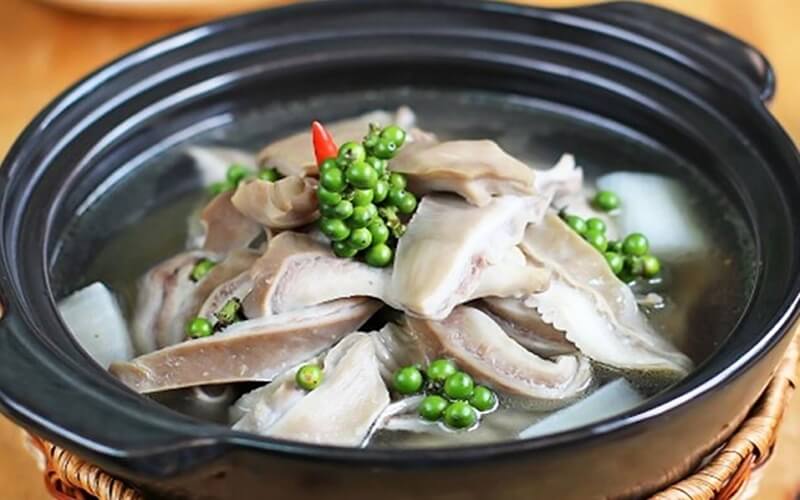huong dan cach lam da day ham tieu xanh gion ngon hap dan 202201171130444717