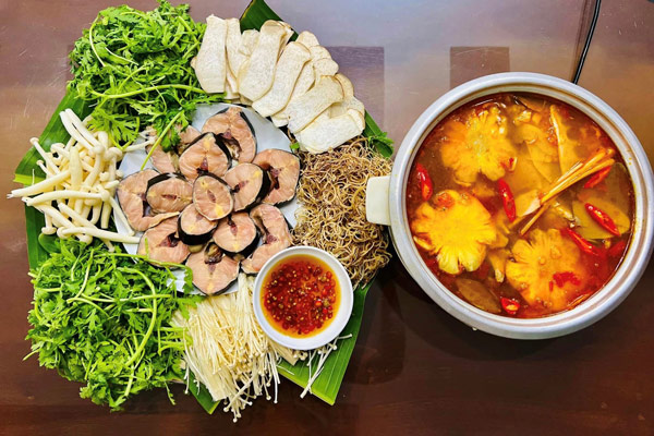 lau ca tam la mon an duoc yeu thich