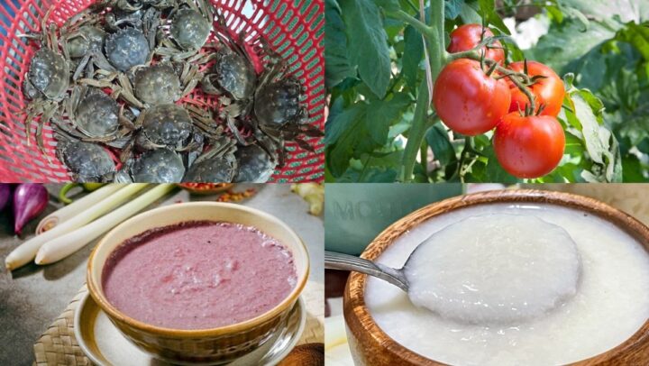Nguyên liệu chính cho món lẩu cua da