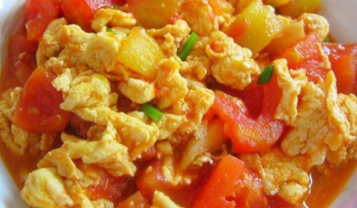 mon trung xao ca chua ngon mieng de lam 202109201203527280