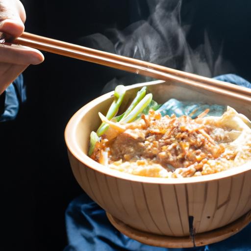 Tô miến thịt heo nóng hổi, thơm ngon với sợi miến dai và thịt heo đậm đà, sẵn sàng để thưởng thức.