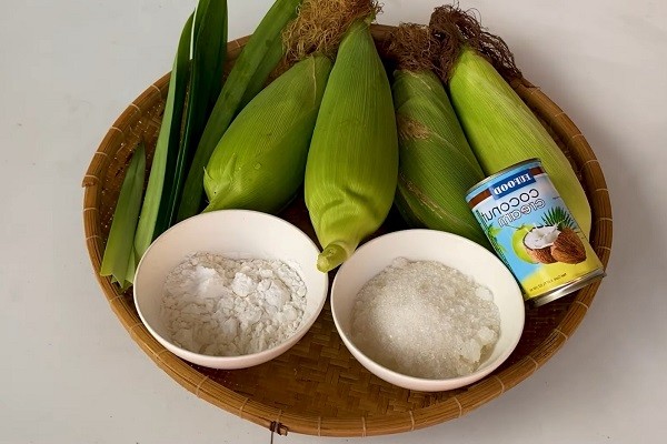 Nguyên liệu chính cho món chè bắp ngon tuyệt