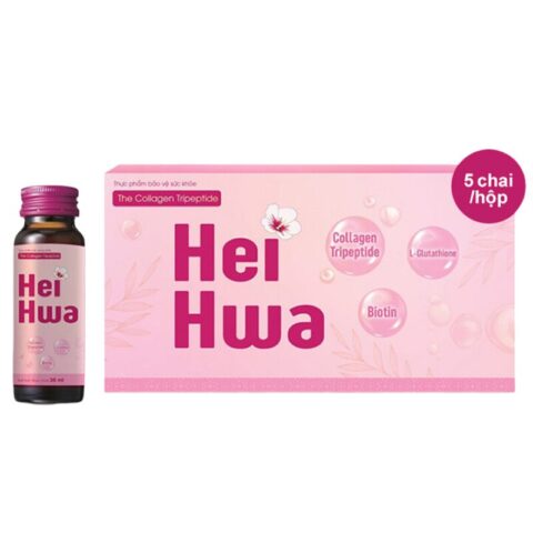 nuoc uong duong nhan collagen hei hwa 5 chai hop
