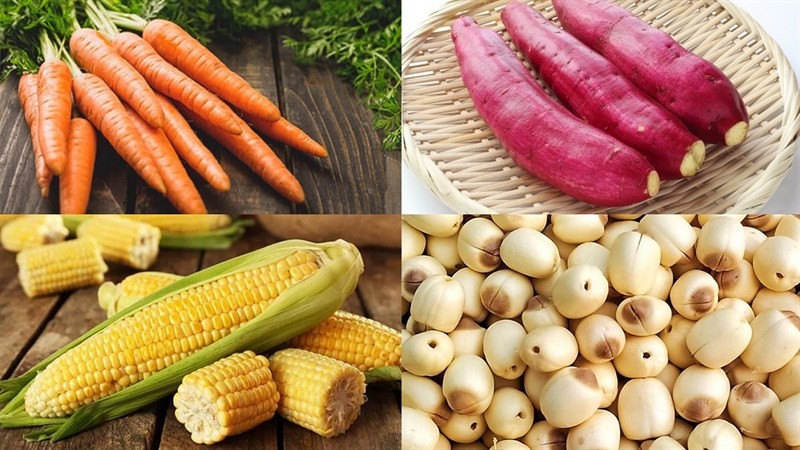 Các loại rau củ tươi ngon dùng để nấu nước dashi cho bé ăn dặm kiểu Nhật