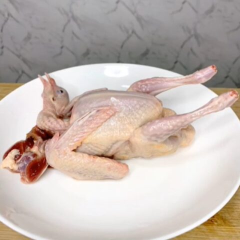 Chim bồ câu tươi ngon sau khi sơ chế
