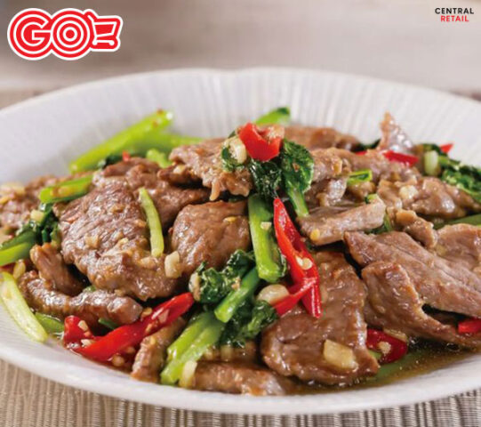 thit bo xao rau cai