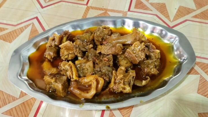 Thịt ngỗng giả cầy thơm ngon, đậm đà, minh họa cho cách nấu thịt ngỗng ngon