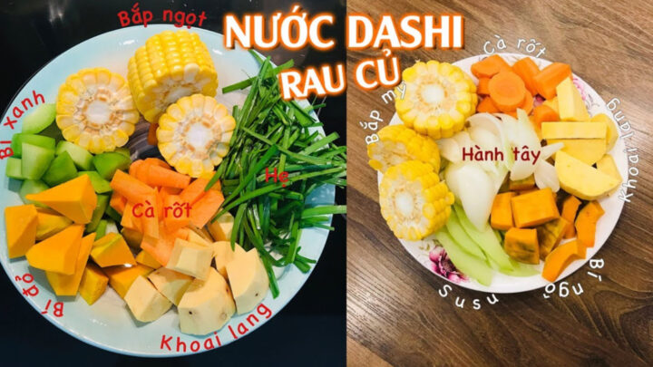 thuc don nau nuoc dashi rau cu