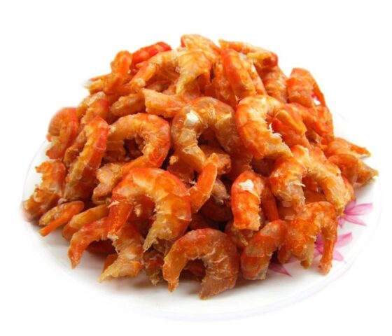 Tôm khô chất lượng, nguyên liệu chính cho món canh rau muống tôm khô bổ dưỡng