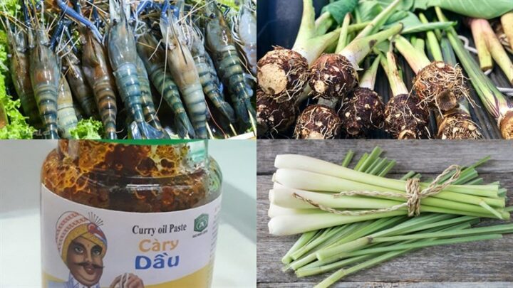 Tôm càng xanh tươi nguyên liệu