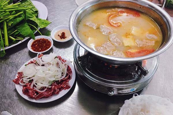 Vị ngon khó cưỡng từ bò nhúng mẻ