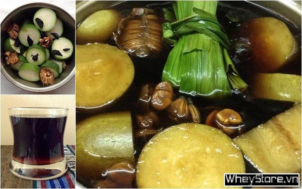 Các nguyên liệu tươi ngon để nấu nước sâm bí đao giảm cân hiệu quả